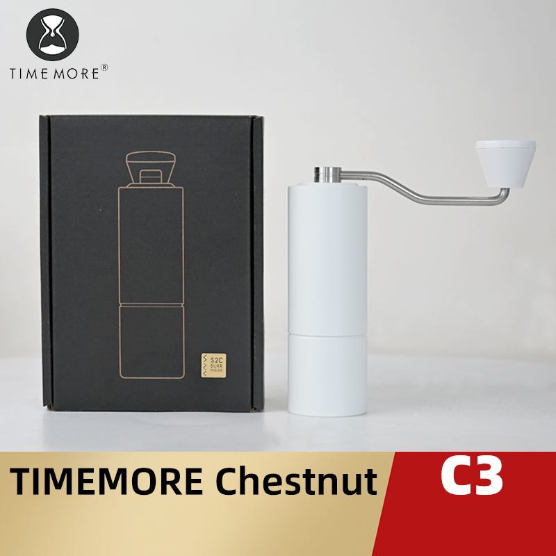 Burr Hand Grinder - TIMEMORE-Moulin à café manuel Chestnut C3,