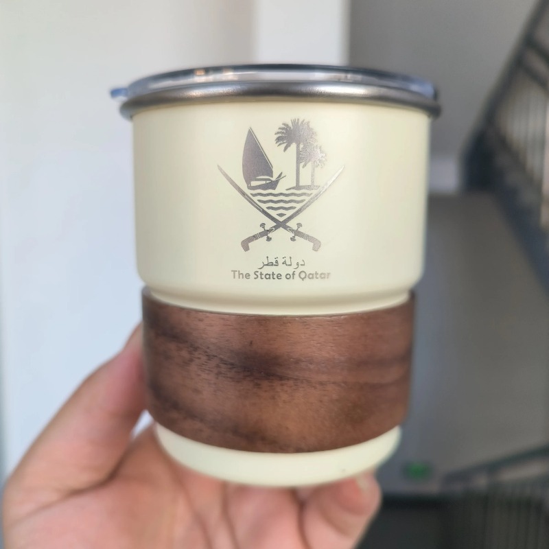 Coffee Tea Name - 1 tasse en acier inoxydable avec