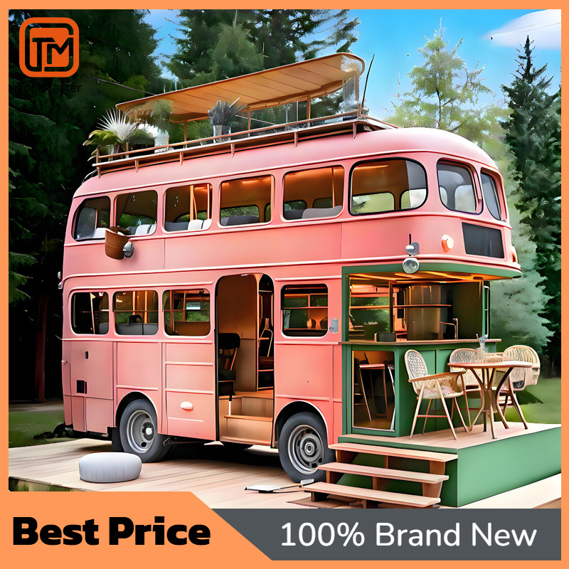 Coffee Tea & Espresso Appliances - 【Nouveau design】Chariot bus à deux étages