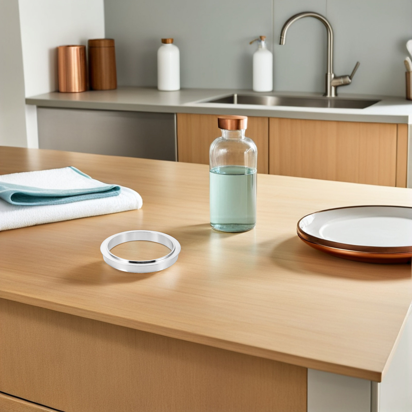 Coffee Tea With Milk - 2 anneaux d'étanchéité en aluminium pour