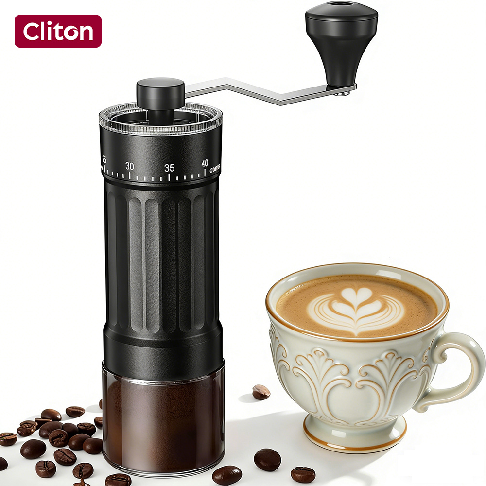Burr Hand Grinder - Moulin à café manuel portable d'extérieur