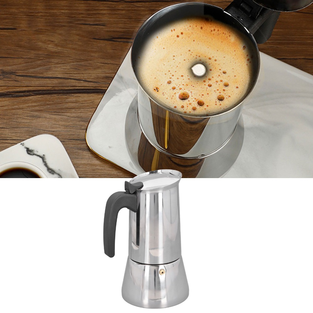 Cafetière Moka en acier inoxyd - Moka Pot Stove avis et prix