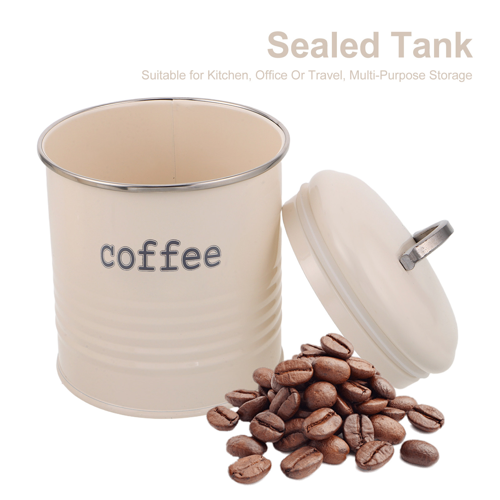 Lot de 3 boîtes hermétiques po - Coffee Tea Sugar avis et prix