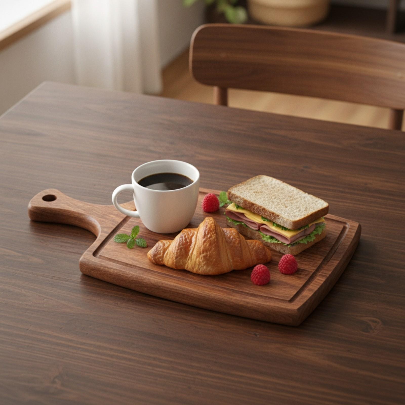 Plateau de service en bois ave - Coffee Tea & Jane avis et prix